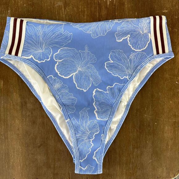 NWT L*Space Snyder High Waist Swim Bottoms - Size Large - Picture 1 of 5
